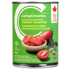 Compliments Italian Seasonings Stewed Tomatoes 540ml
