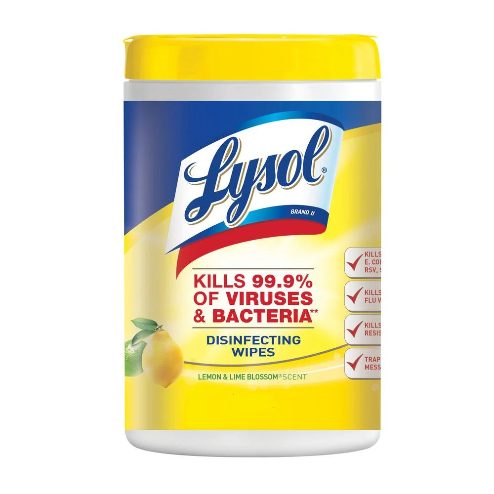 Lysol Advanced Disinfecting Wipes Citurs 110 wipes