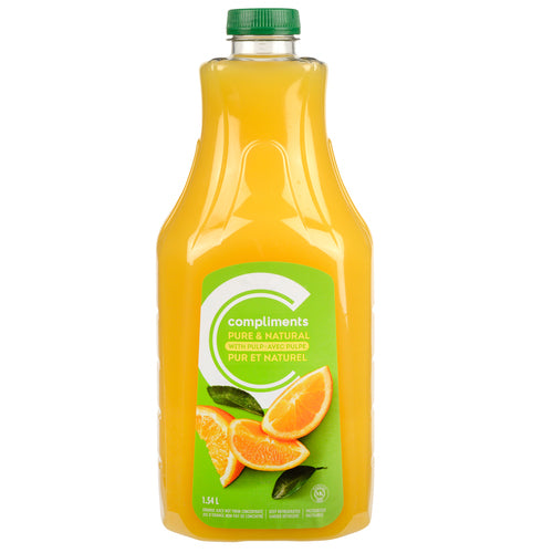 Compliments Orange Juice with Pulp 1.54L