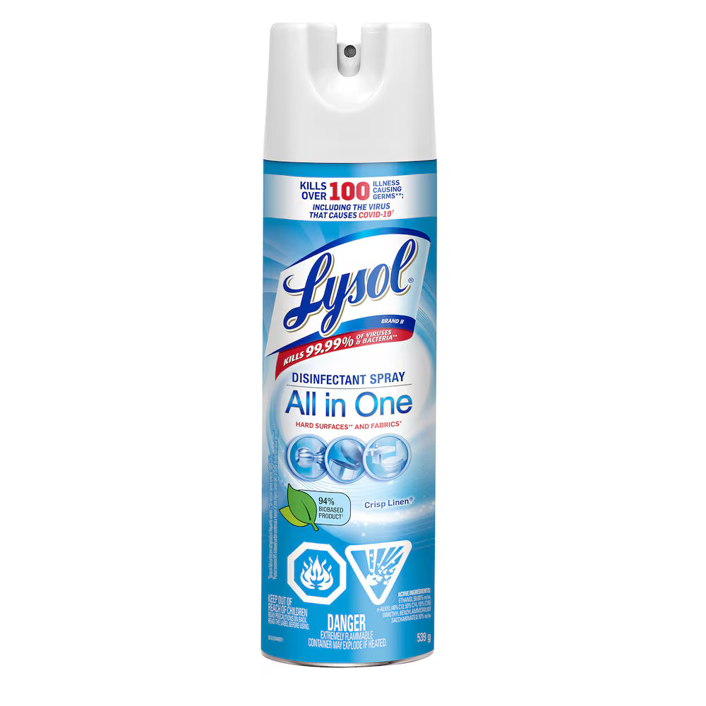 Lysol Disinfectant Spray All in One 350g
