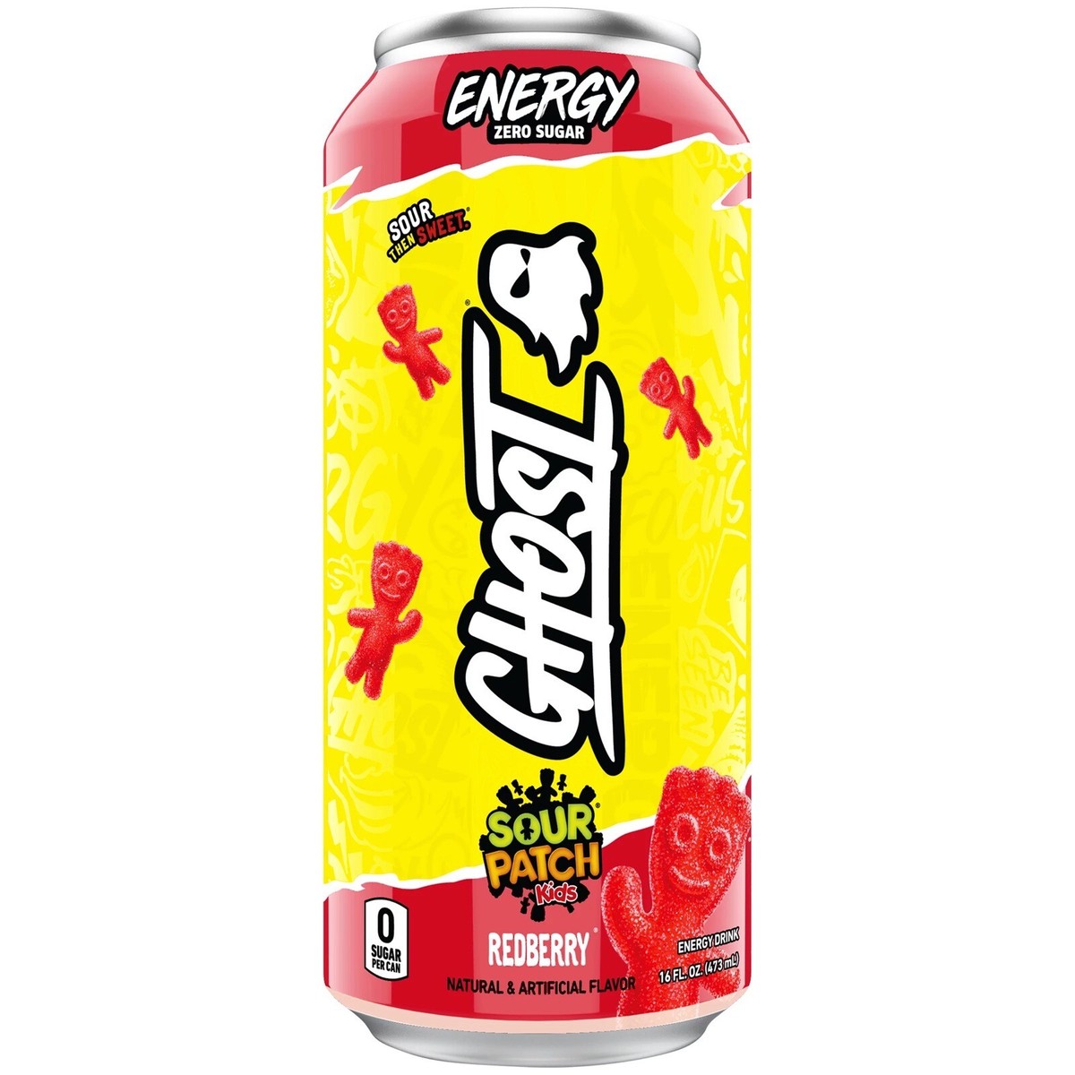 Ghost Energy Sour Patch Red Berry 473ml