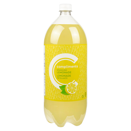 Compliments Sparkling Lemonade Soda 2L