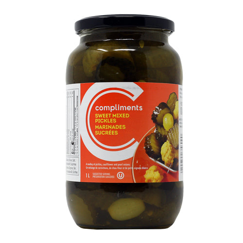 Compliments Sweet mixed Pickles 1L