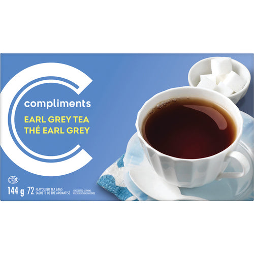 Compliments Earl Grey Tea 72g 144g