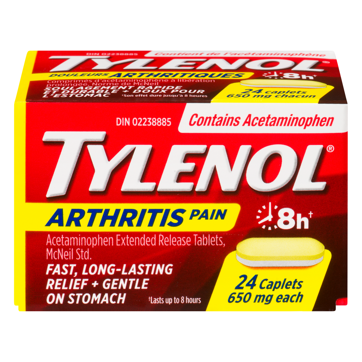 Tylenol Arthritis Pain 650mg 24pk