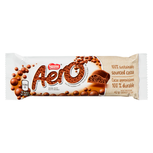 Nestle Aero Milk Chocolate 42g