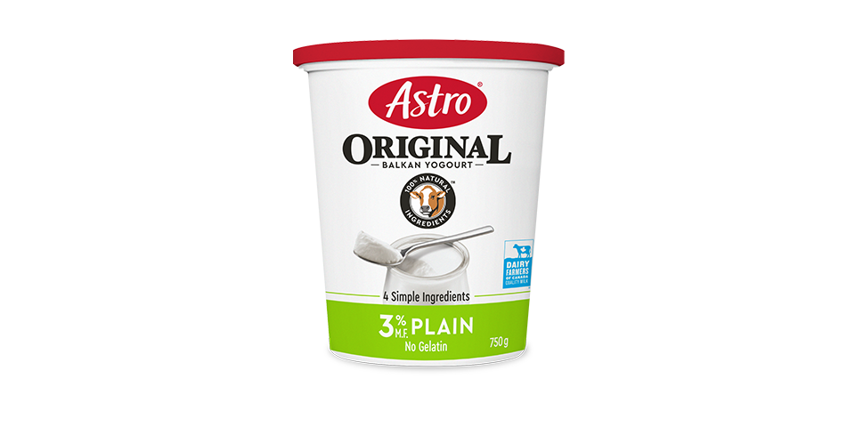Astro 3% Plain 750g