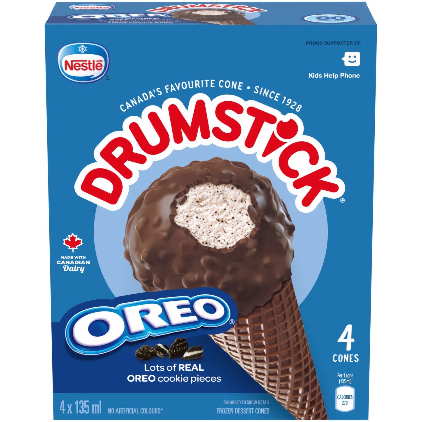 Nestle Drumstick Cookies ’n Creme 4X135ml