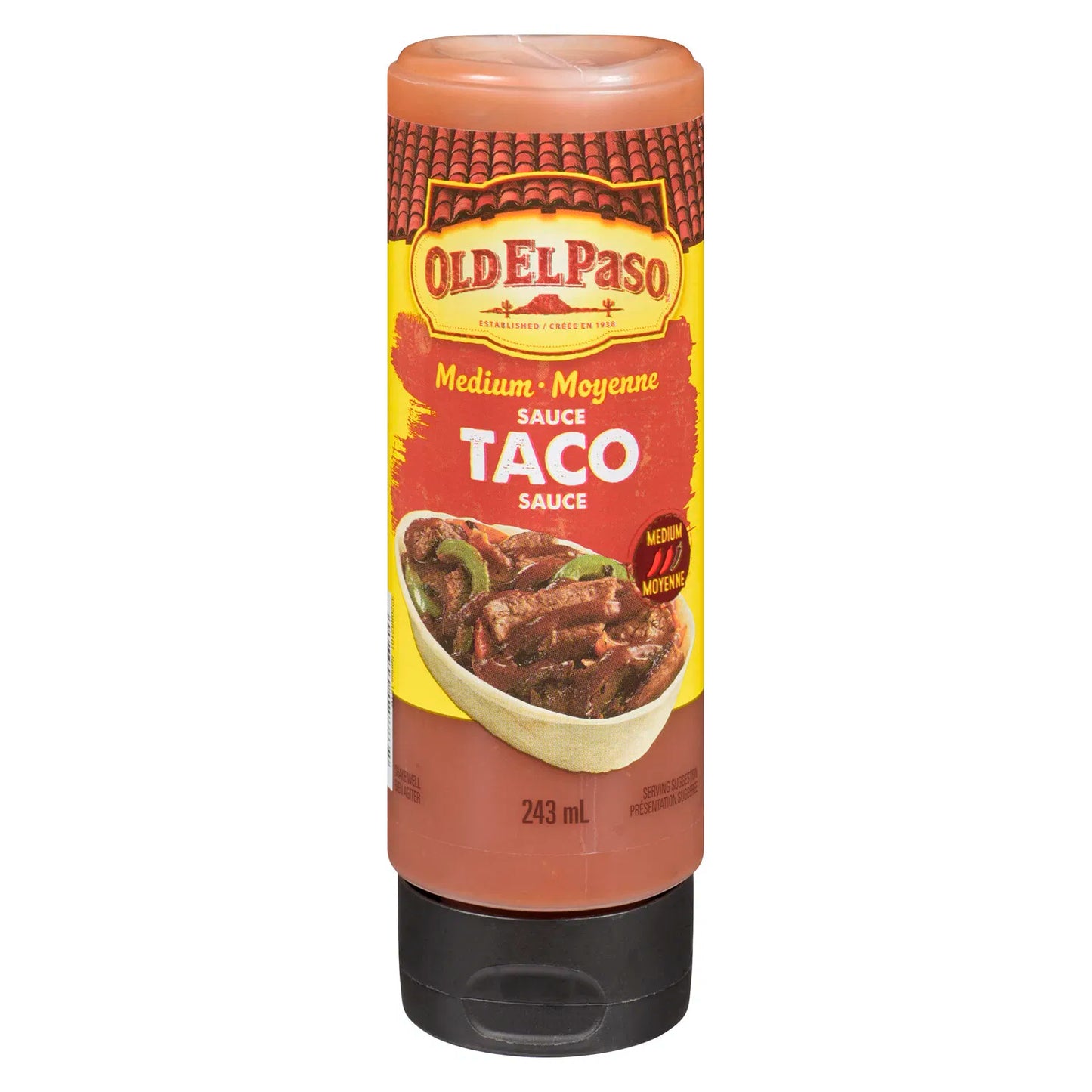 Old elpasso taco sauce medium 243ml