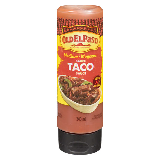 Old elpasso taco sauce medium 243ml