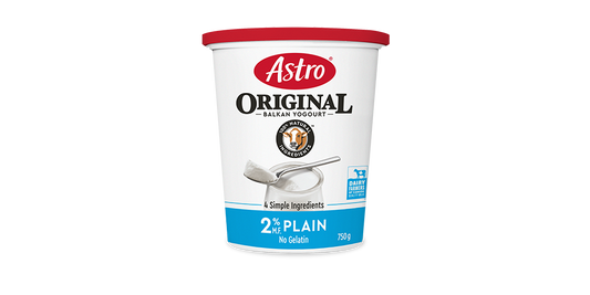 Astro 2% Plain 750g
