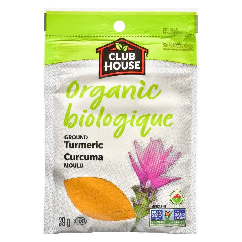 Organic Ground Tumeric 39g