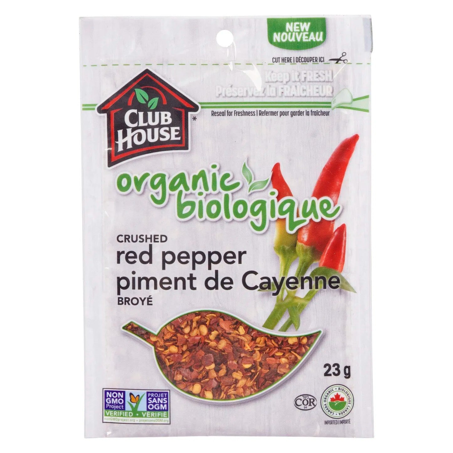 Organic Crushed pepper 23g