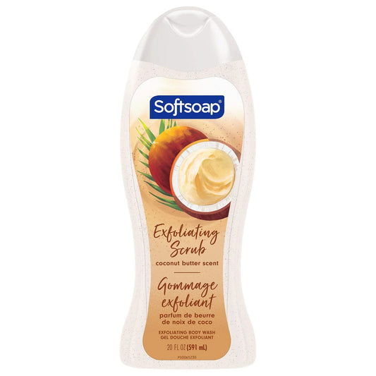 Soft Soap Exfoliating Scrub Coconut Butter 591ml