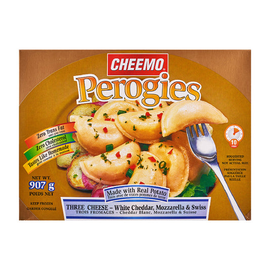 Cheemo Perogies Three Cheese 907g