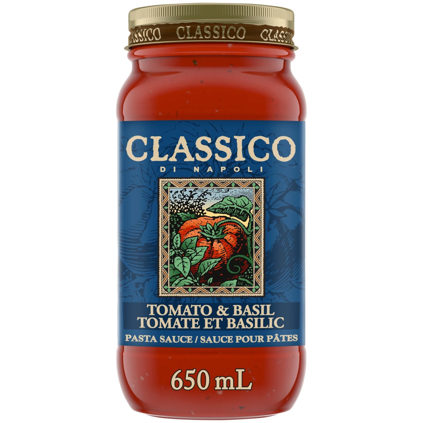 Classico Tomato & Basic Pasta Sauce 600ml