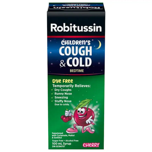Robitussin Children’s Cough & Cold Bedtime Cherry 100ml