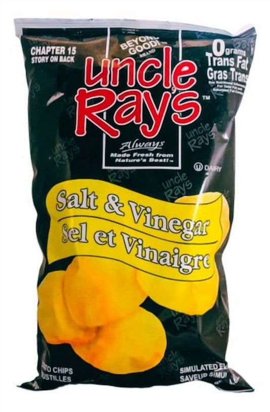 Uncle Ray's Salts & Vinegar 130g