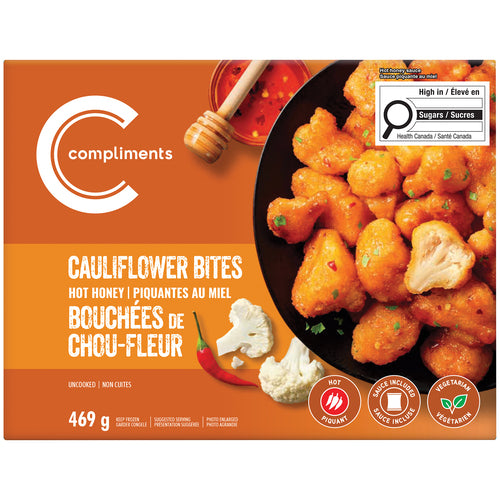 Compliments Cauliflower Bites with Hot Honey 469g