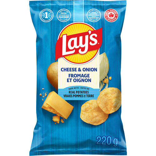 Lays Cheese & Onion 220g