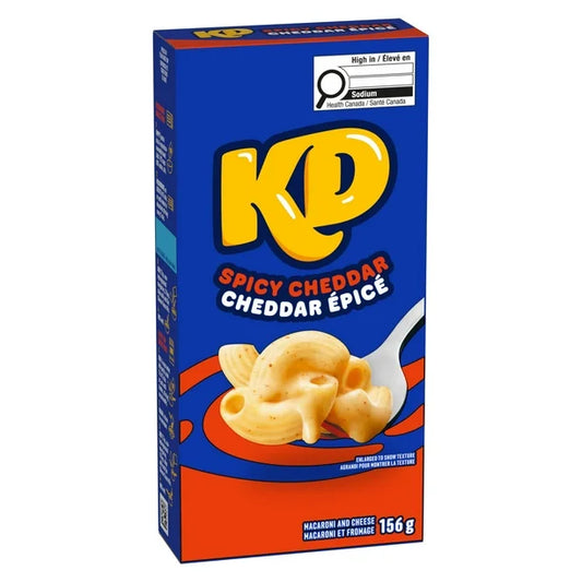 KD Mac & Cheese Spicy Cheddar 156g