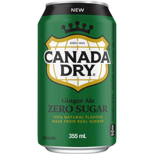 Canada Dry Ginger ale Zero 355ml