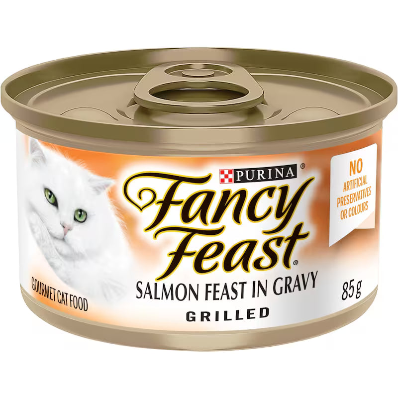 Purina Fancy Feast Salmon Feast in Gravy 85g
