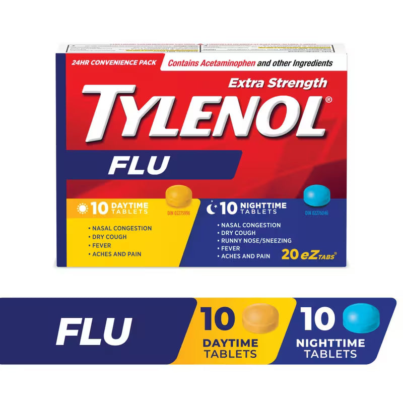 Tylenol Extra Strength Flu (Day & Night) 20pk