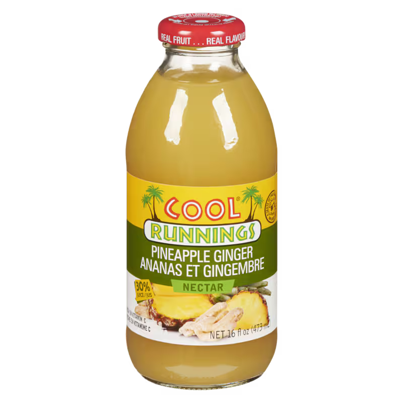 Cool Runnings Pineapple Ginger Juice 473ml