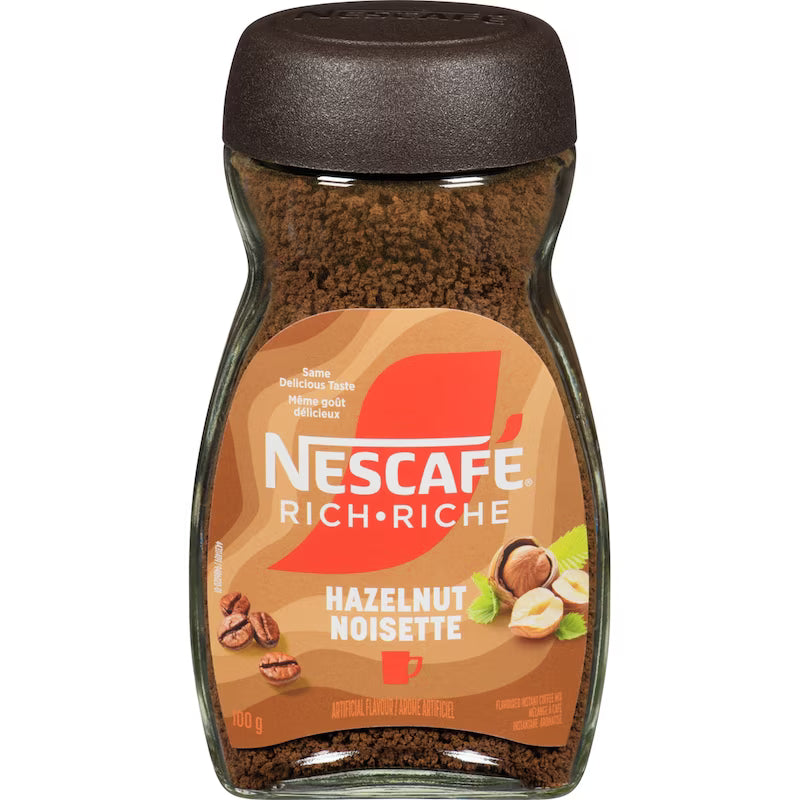 Nescafe Rich Hazelnut Instant Coffee 100g