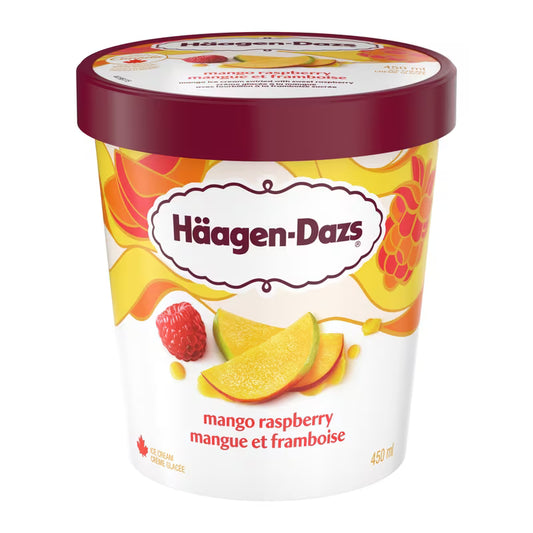 Haagen-Dazs Mango Raspberry Ice Cream 450ml