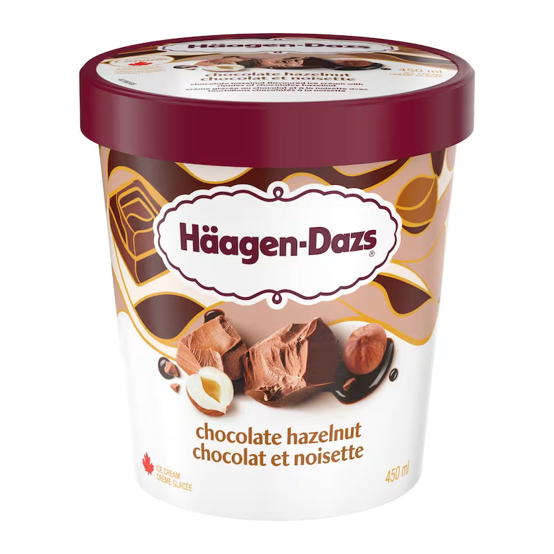 Haagen-Dazs Chocolate Hazelnut Ice Cream 450ml