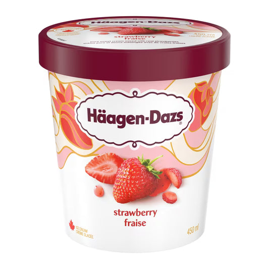 Haagen-Dazs Strawberry Ice Cream 450ml