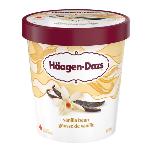 Haagen-Dazs Vanilla Bean Ice Cream 450ml