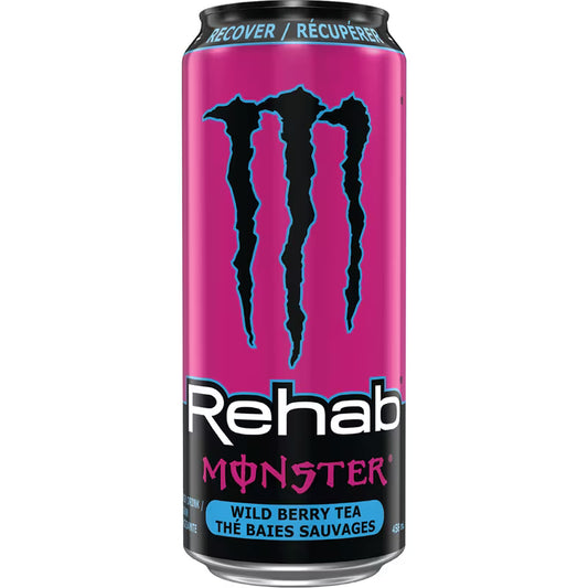 Monster Energy Rehab Wild Berry Tea 473ml
