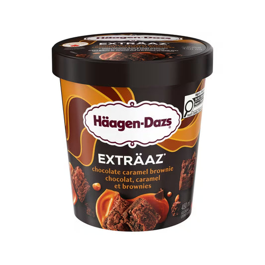 Haagen-Dazs Extraaz Chocolate Caramel Brownie Ice Cream 450ml