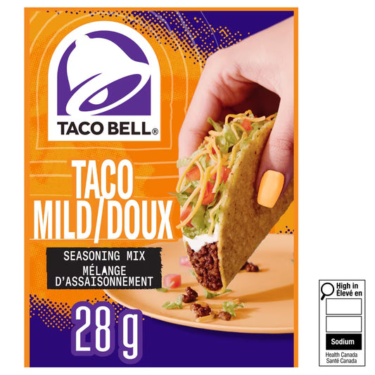 Tacobell taco seasoning mix 28g