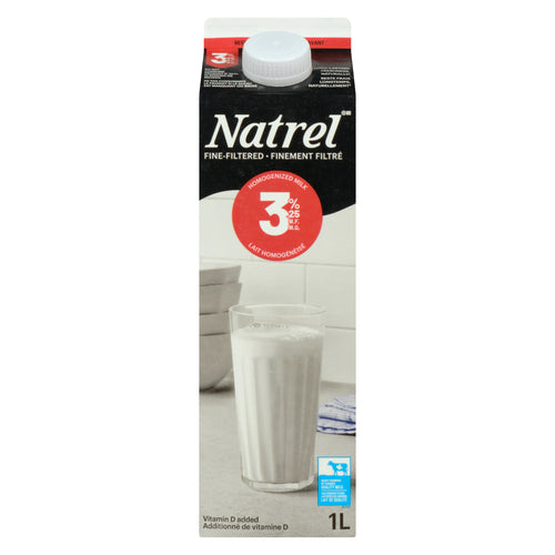 Natrel 3.25% Homogenized Milk 1L