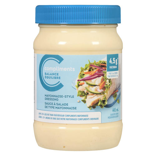 Compliments Lite mayo 445ml