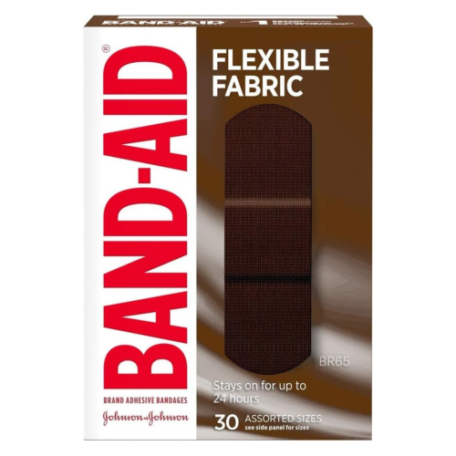 Band-Aid Brown Assorted Sizes 30pk