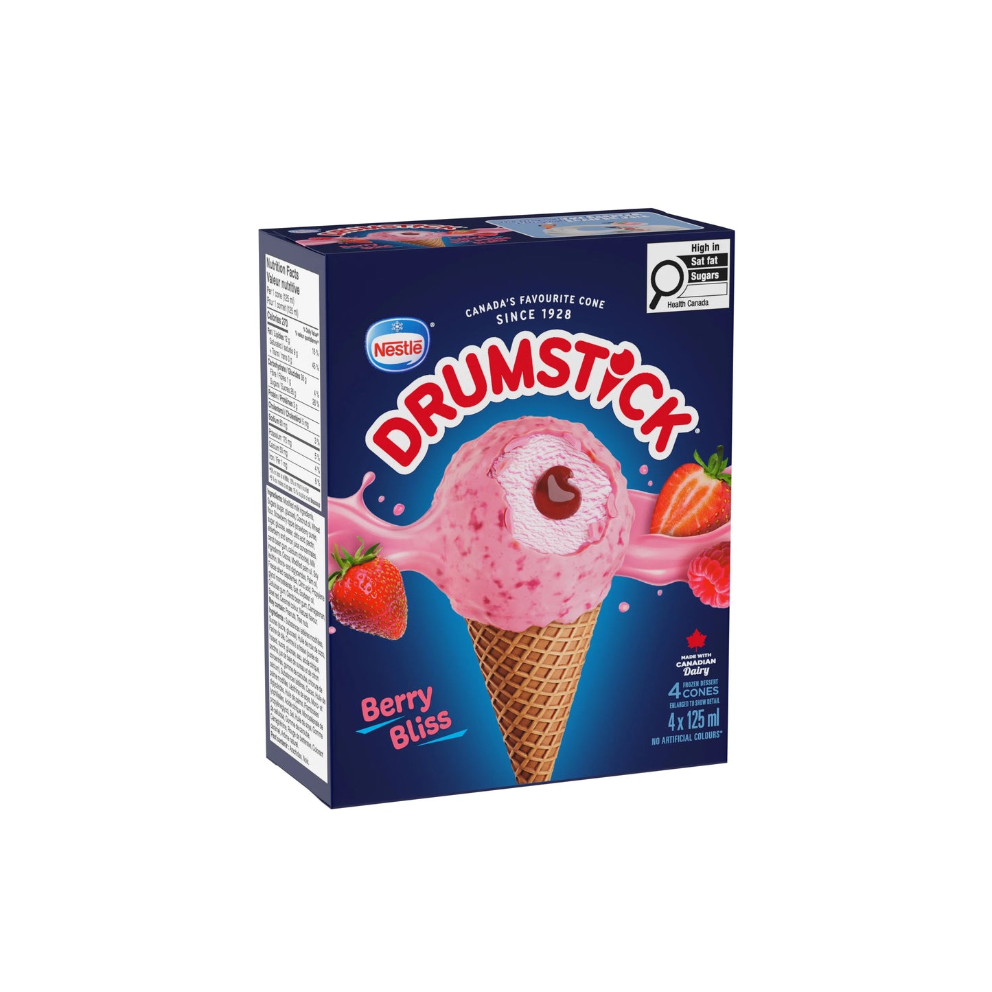 Nestle Drumstick Berry Bliss 4X135ml