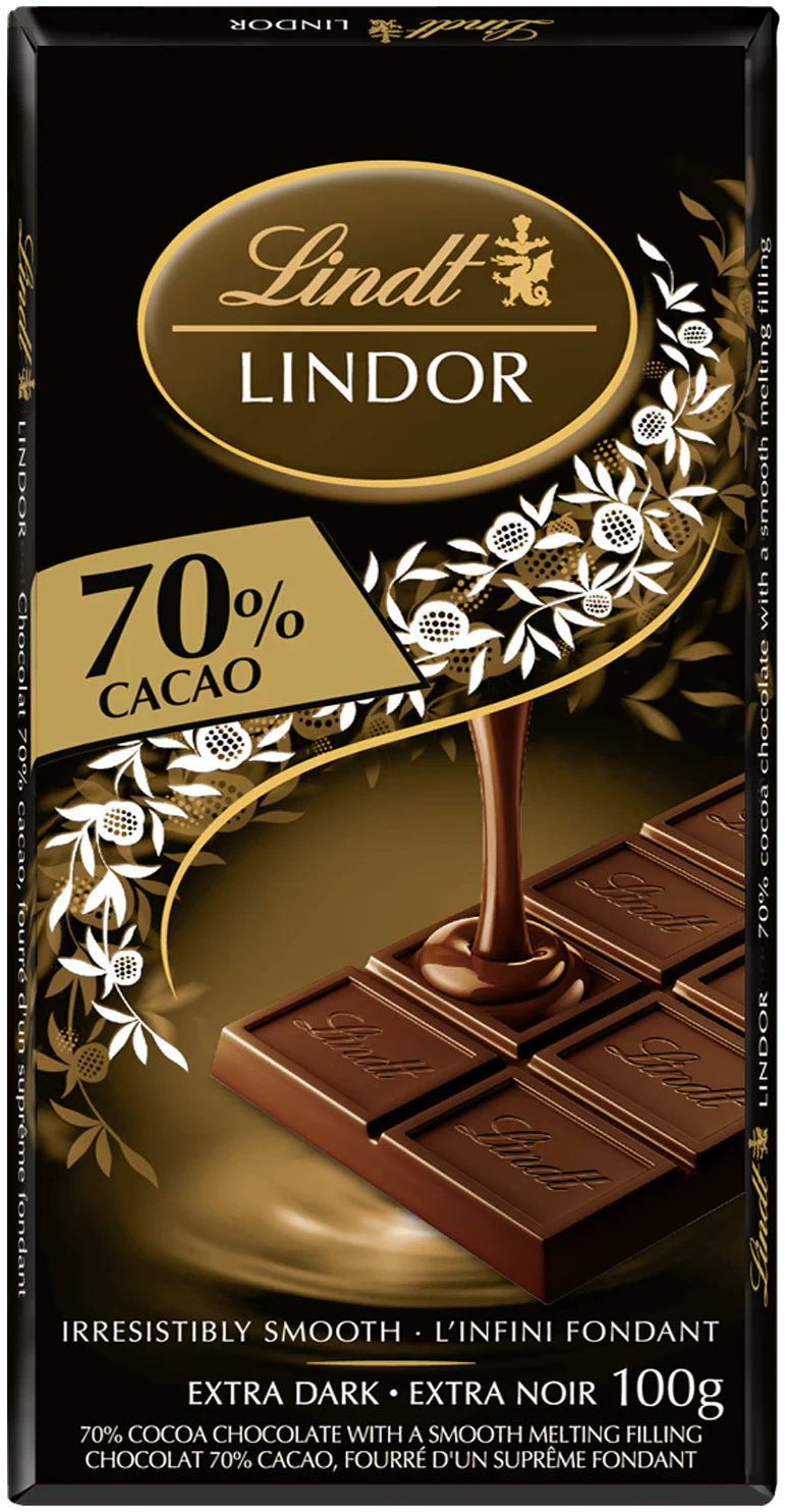 Lindt Lindor 70% Dark 100g