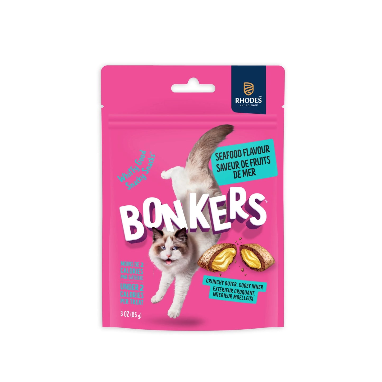 Bonkers Seafood Falvour Cat Treats 85g