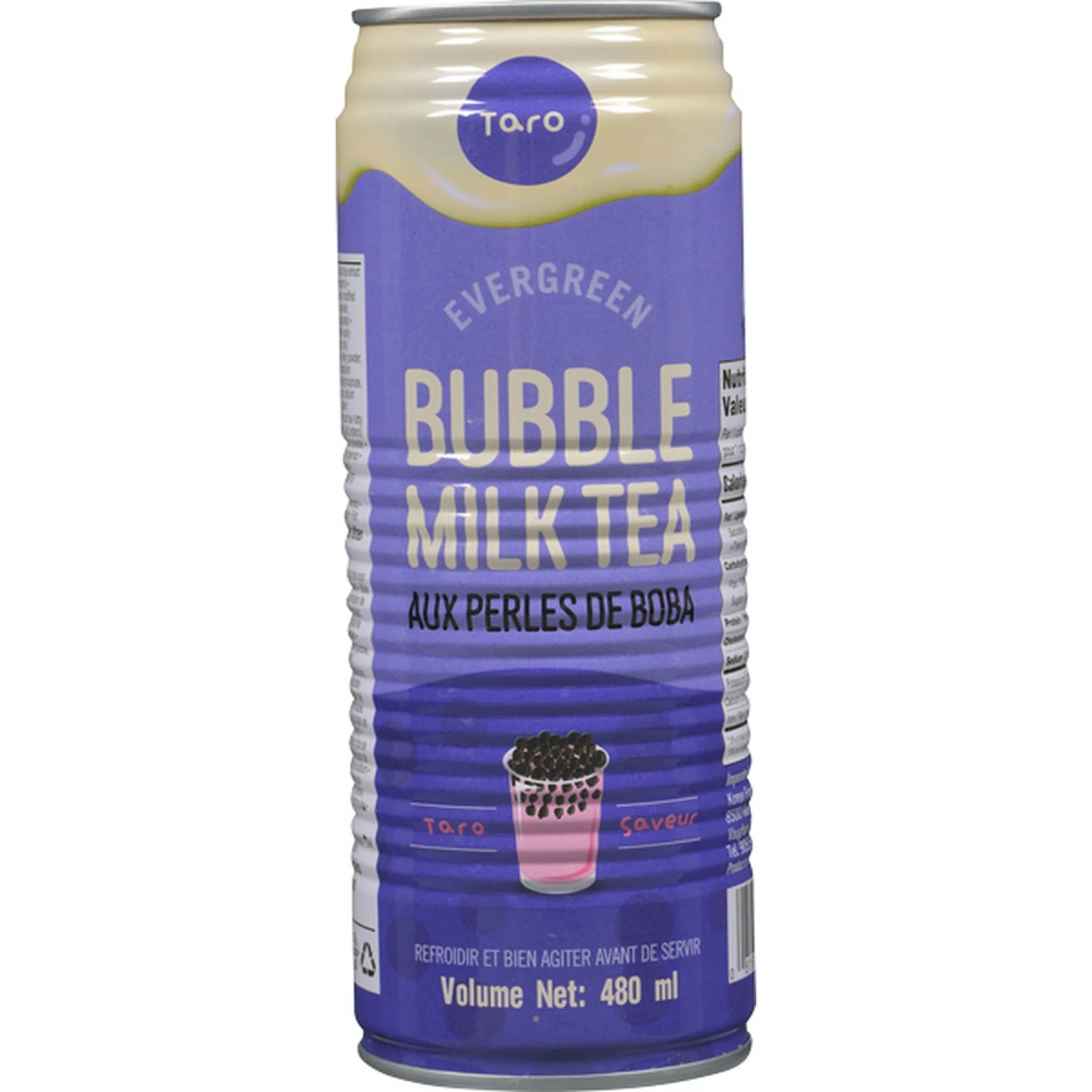 Evergreen Taro Milk Tea 480ml