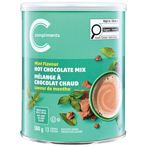 Compliments Mint Hot Chocolate Mix 500g