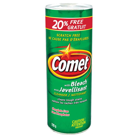 Cosmot with bleach cleaner