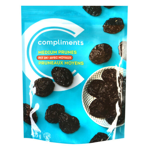Compliments Medium Prunes 375g