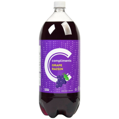 Compliments Grape Soda 2L