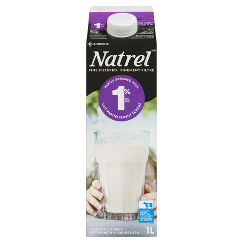 Natrel 1% Partly Skim Milk 1L
