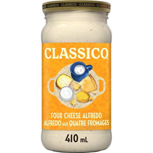 Classico Four Cheese Alfredo Pasta Sauce 410ml